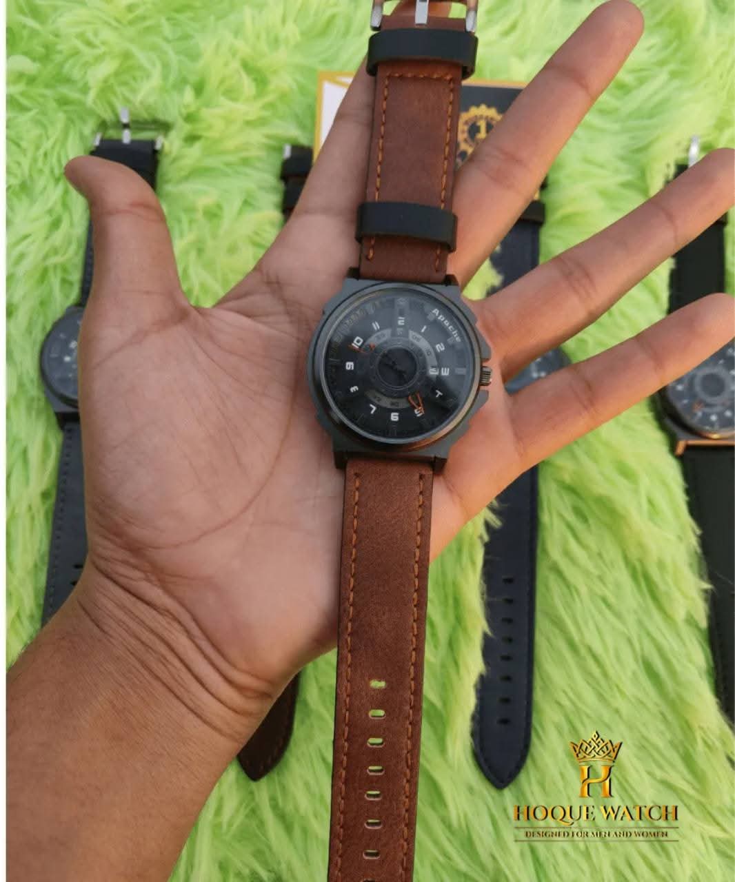 Apache Leather Watch